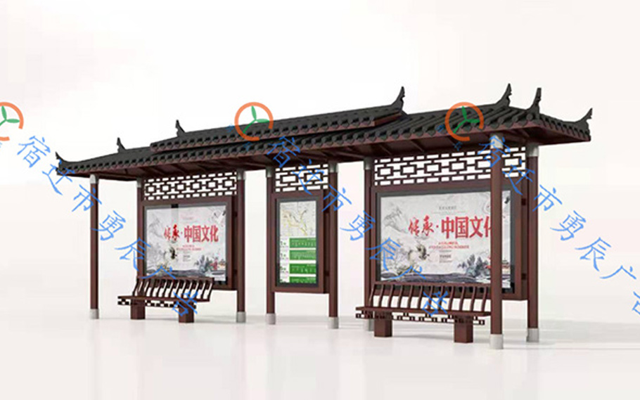 長沙仿古候車亭發(fā)貨